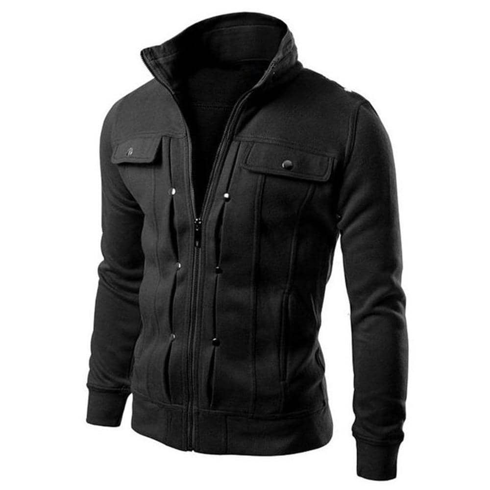 Men's Plain Fleece Jacket