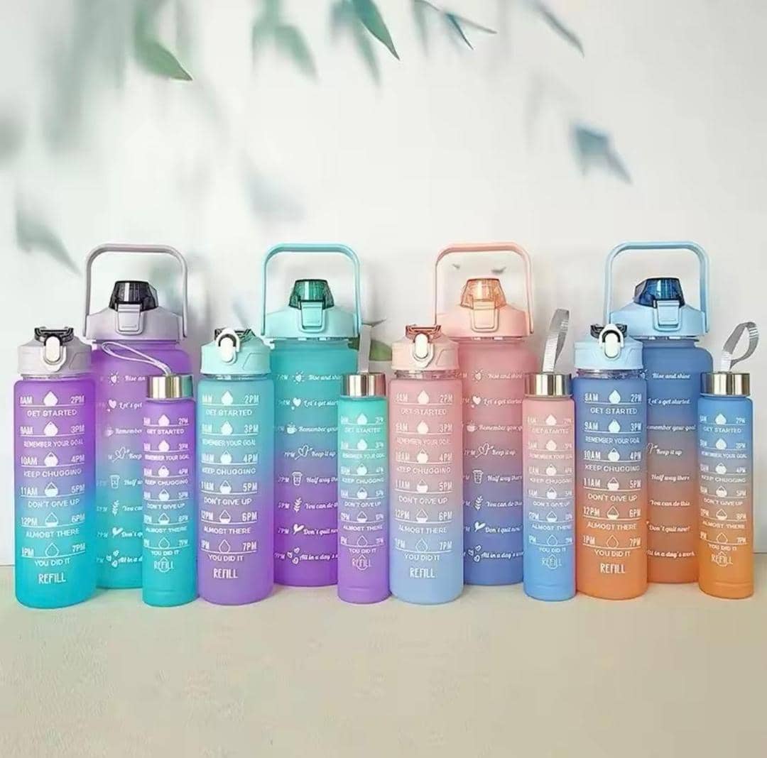 Trendy Motivational Water Bottles