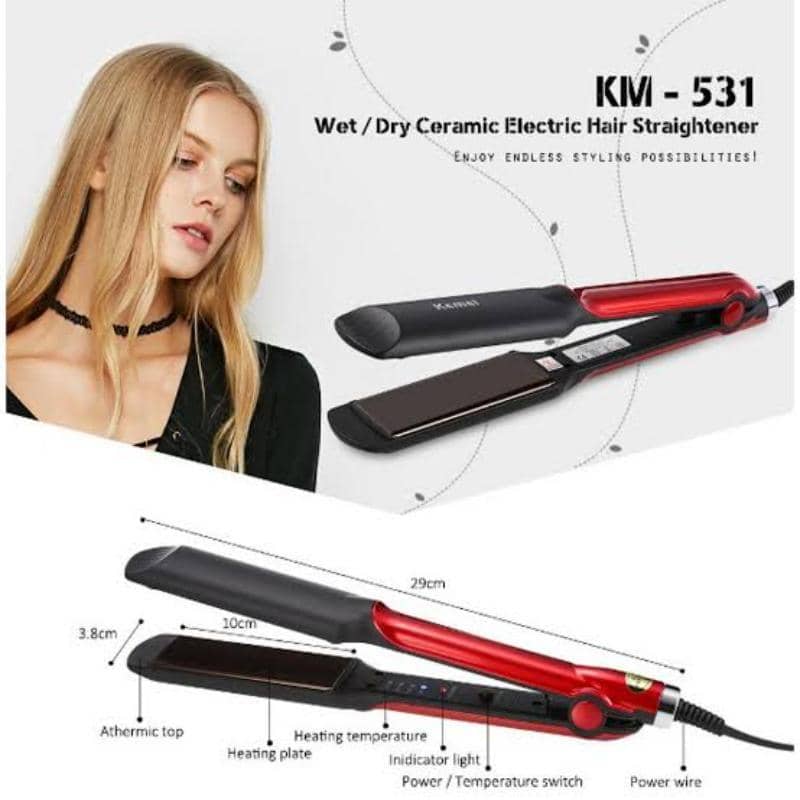 Kemei Professional Hair Straightener