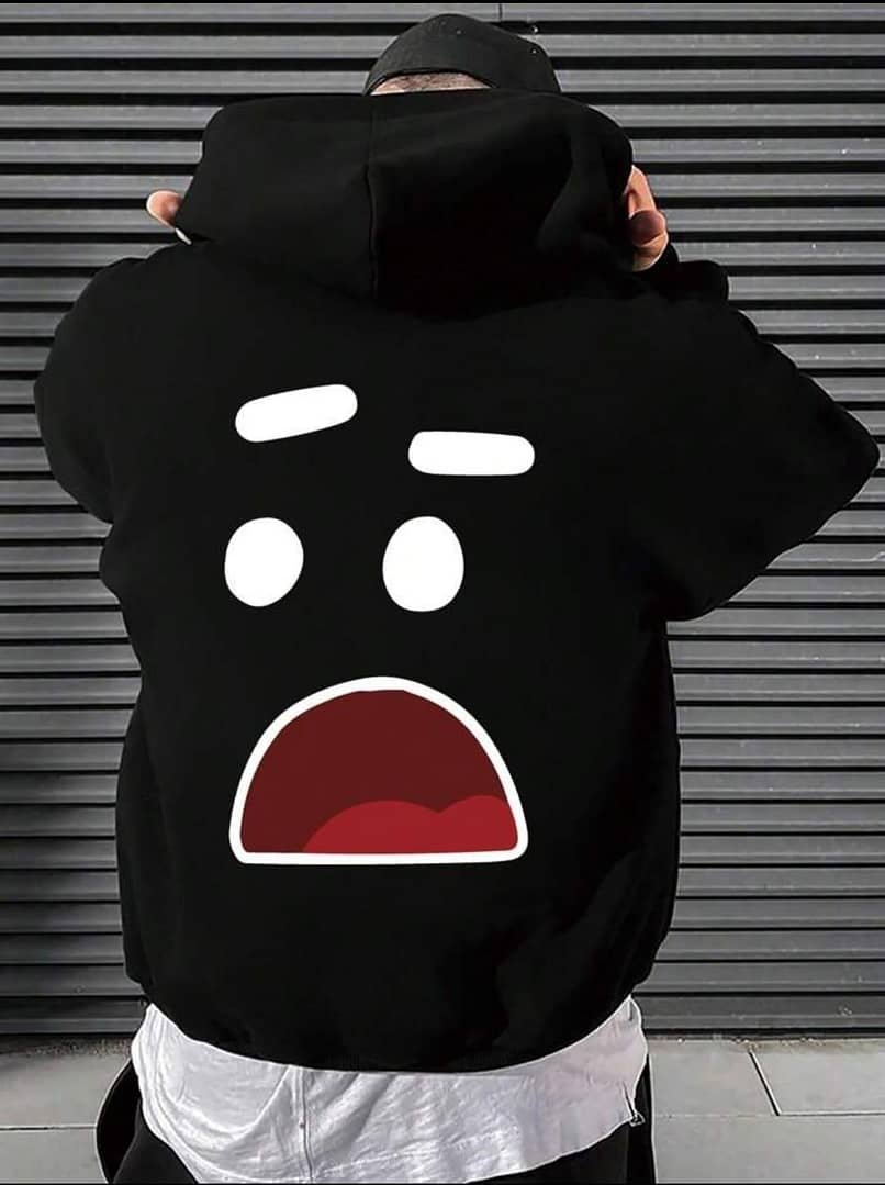 Printed FleeceFlex Hoodie